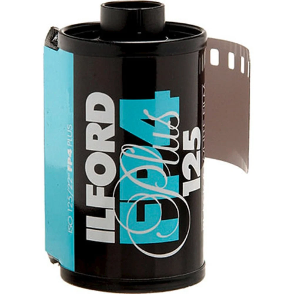 Ilford FP4 Plus Black and White Negative Film - 35mm Roll Film - 36 Exposures