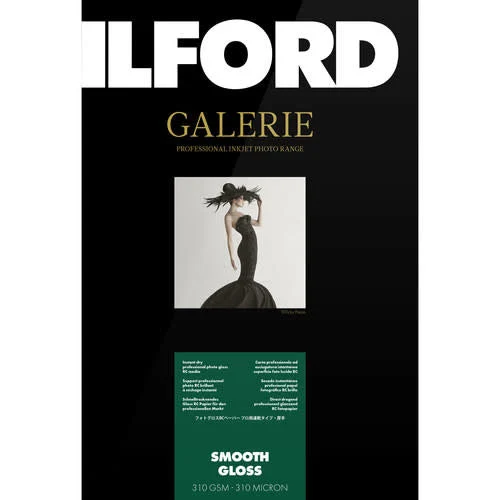Ilford GALERIE SMOOTH GLOSS 310gsm 13x19 - 25 sheets