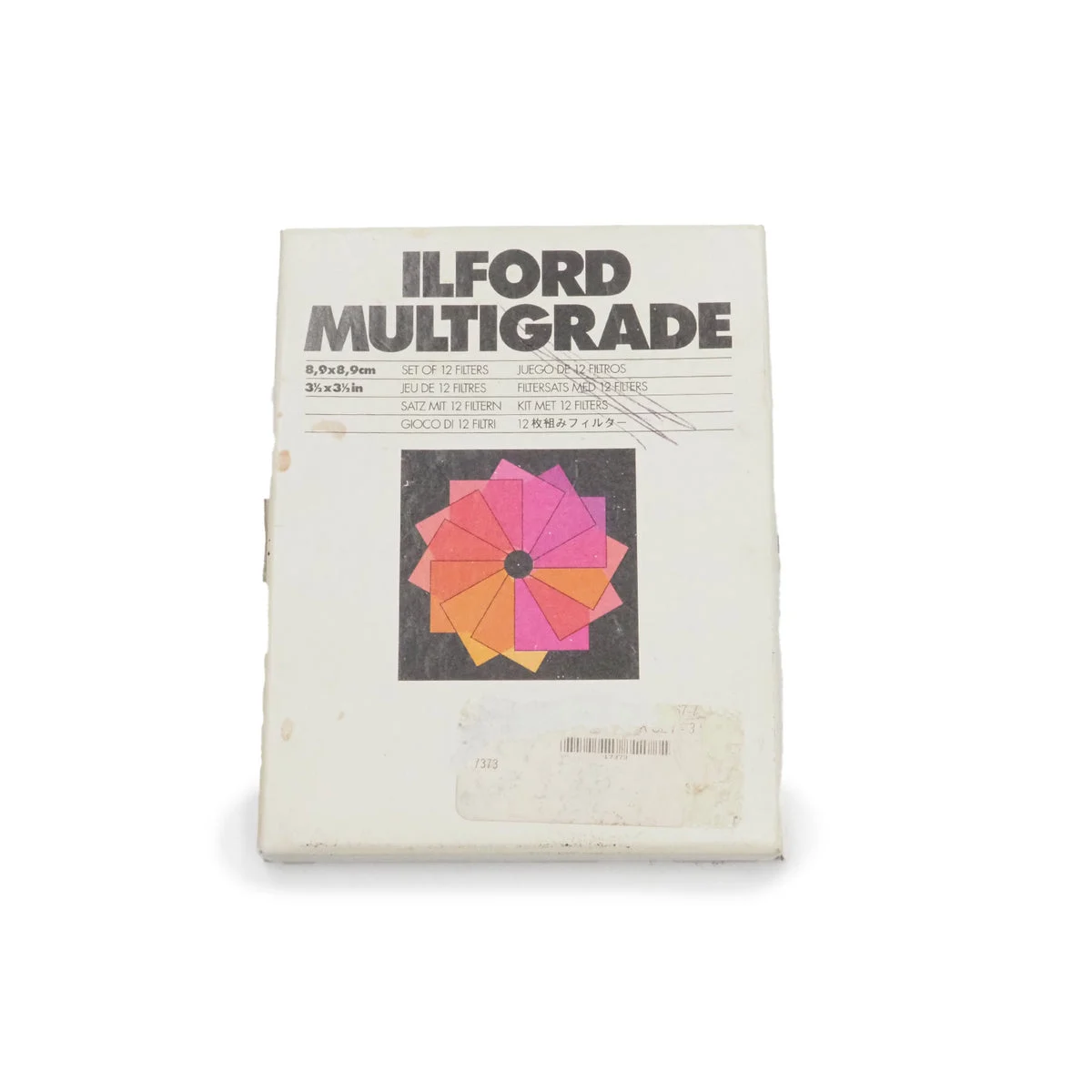 Ilford Multigrade 3.5x3.5 inch Polycontrast Filter Set - USED