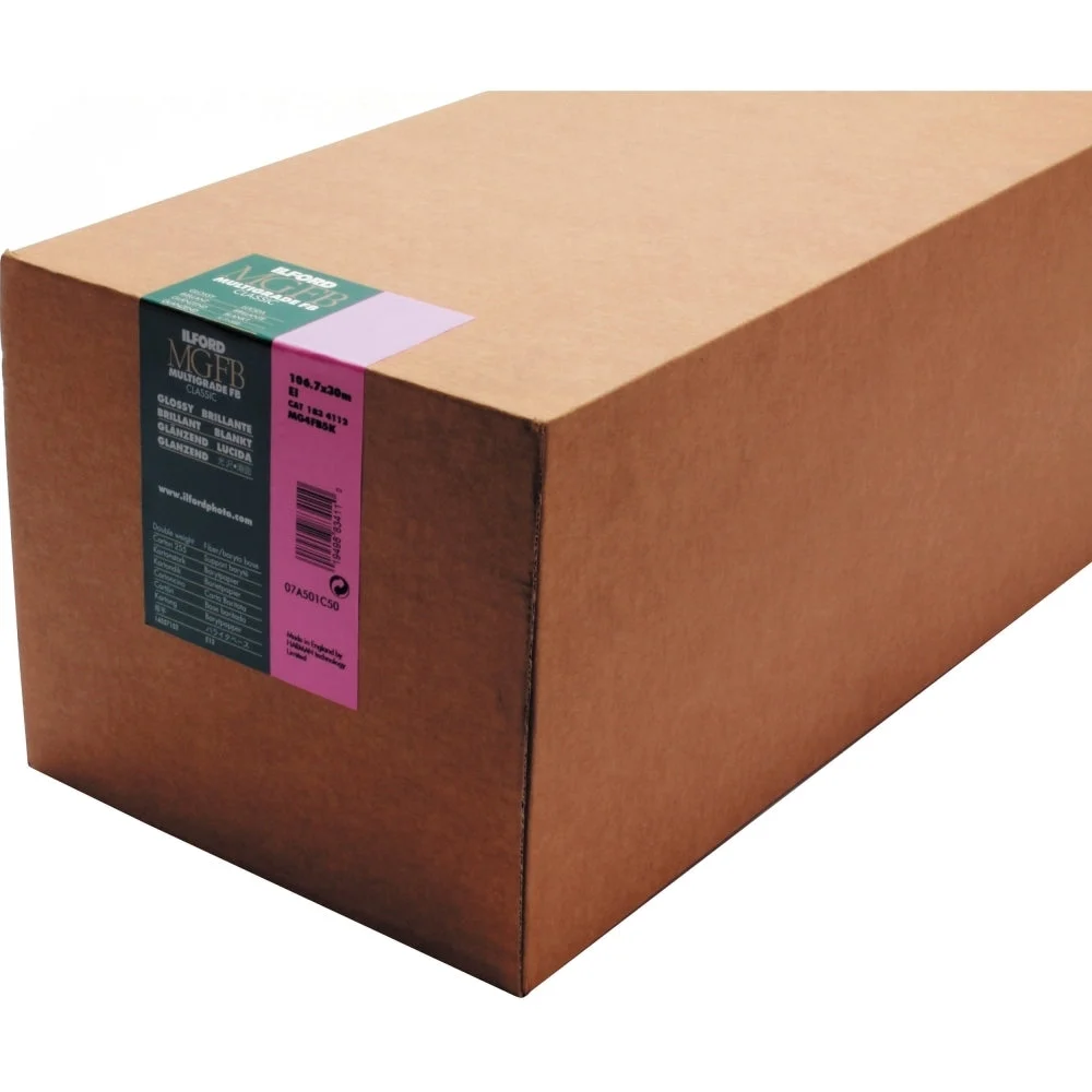 Ilford Multigrade Fiber Base Classic Glossy Paper | 42" x 98'Roll