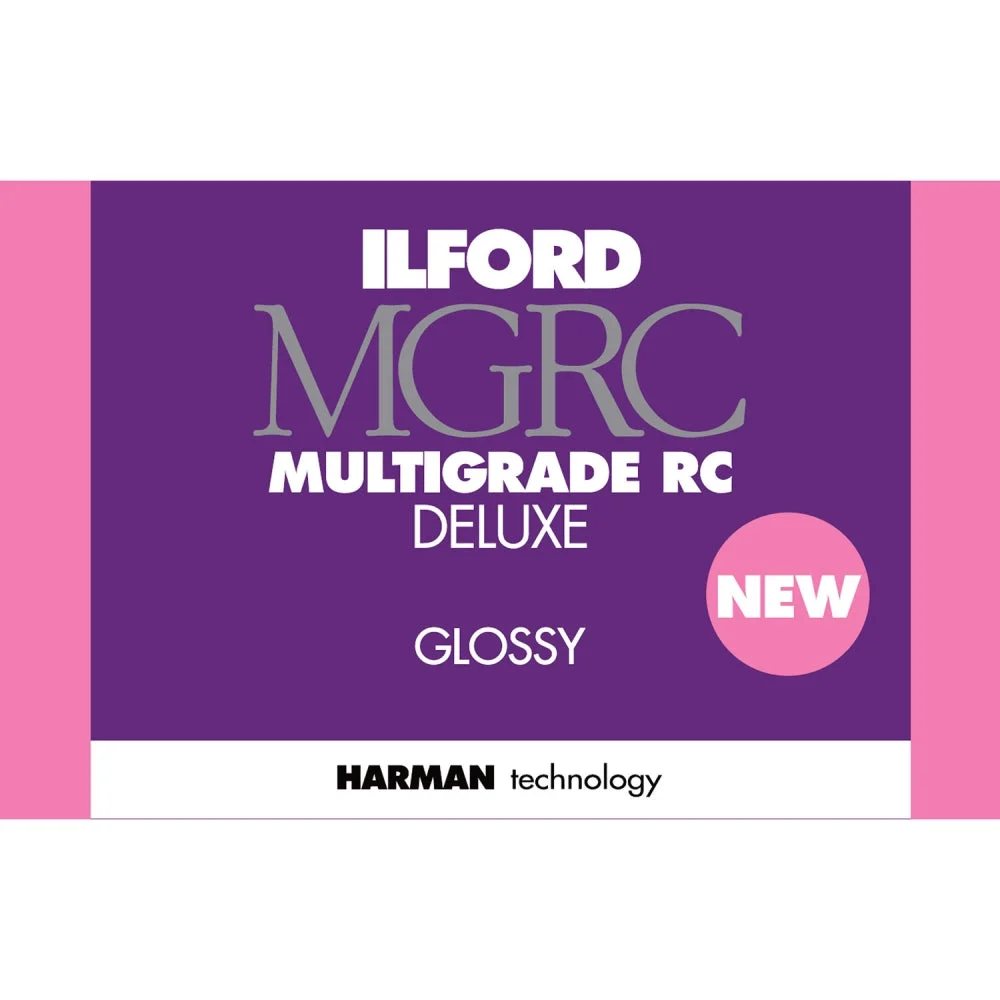 Ilford MULTIGRADE RC Deluxe Paper (Glossy, 8 x 10″, 25 Sheets)