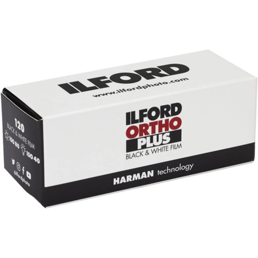 Ilford Ortho Plus Black and White Negative Film - 120 Roll Film