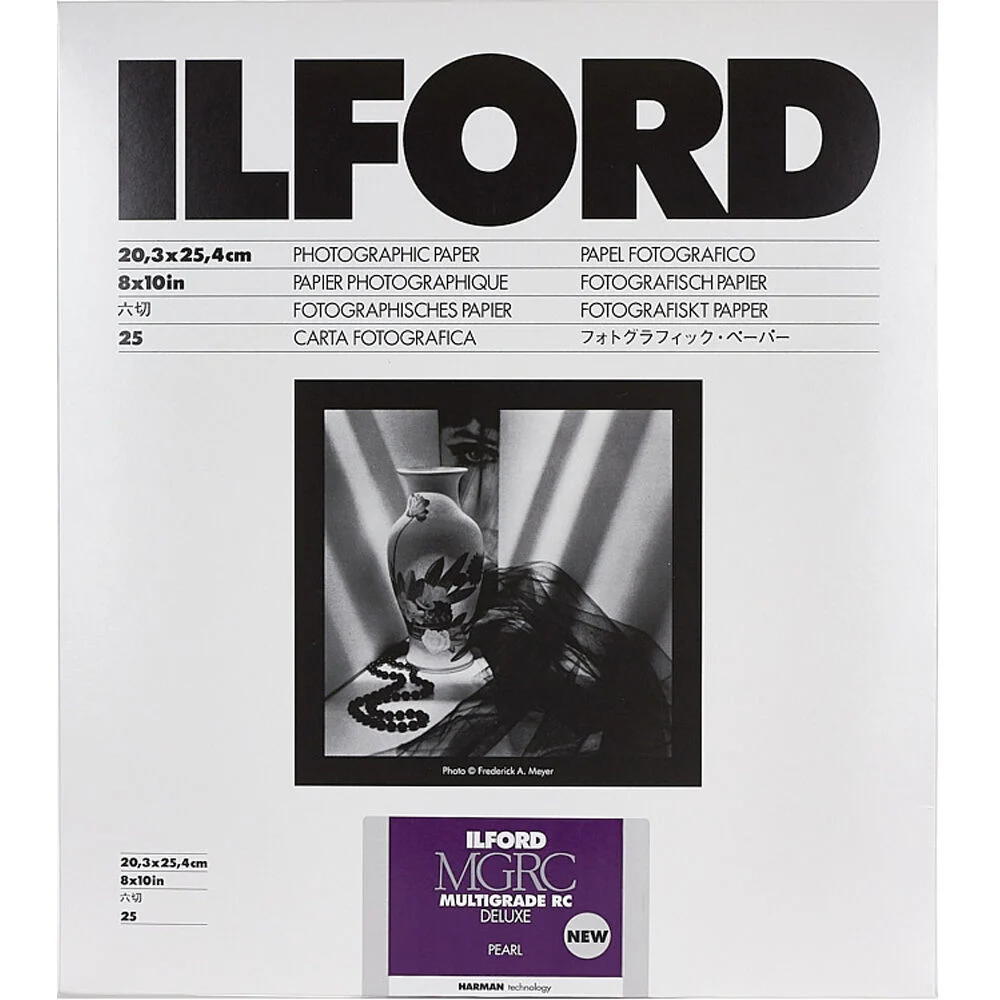 Ilford RC Pearl Paper (8x10, 25 Sheets) - MGRCDL44M