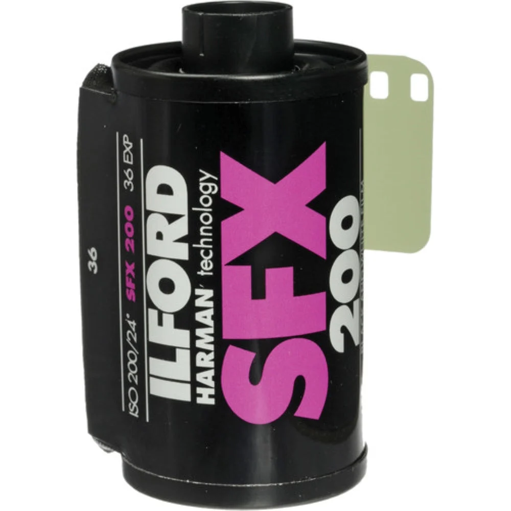 Ilford SFX 200 Black and White Negative Film - 35mm Roll Film - 36 Exposures