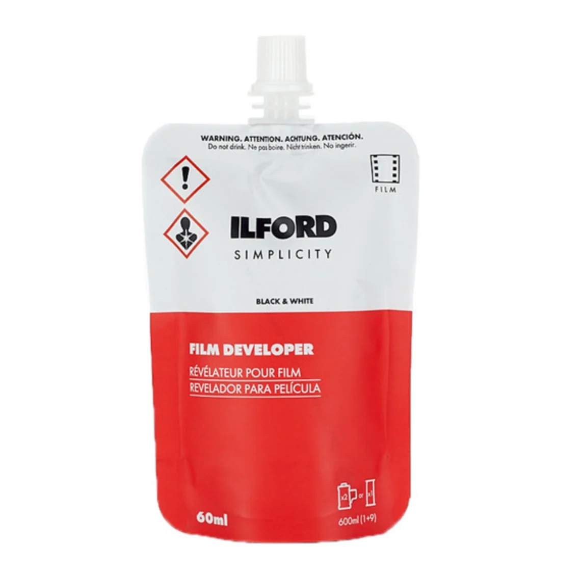 Ilford Simplicity Film Developer - Ilfosol 3