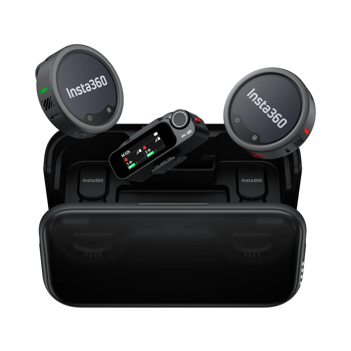 Insta360 Mic Pro Wireless System (2TX + 1RX + Charging Case)
