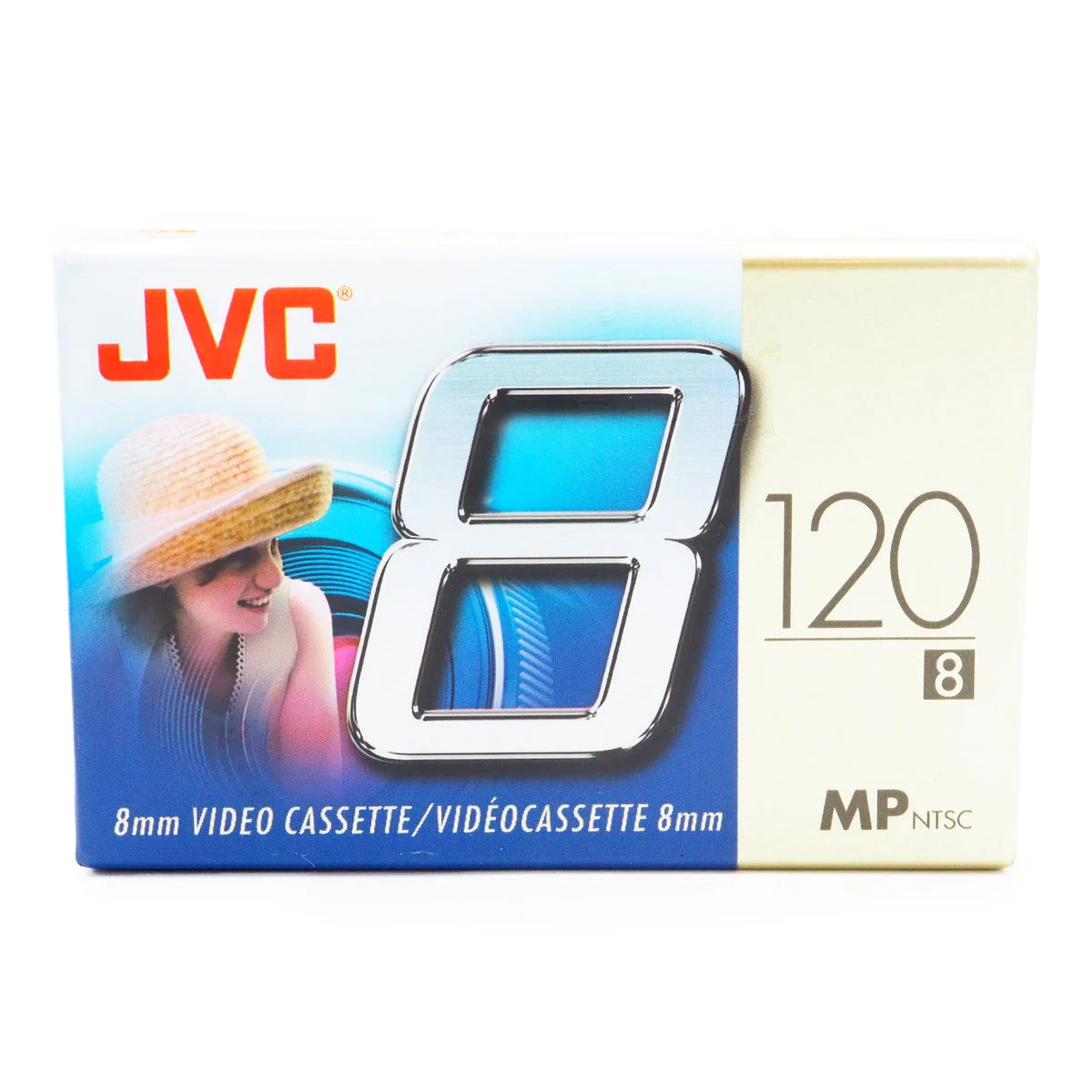 JVC 8mm 120 Minute Video Cassette Tape