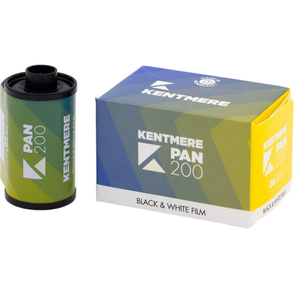 Kentmere Pan 200 Black and White Negative Film (35mm Roll Film, 36 Exposures)
