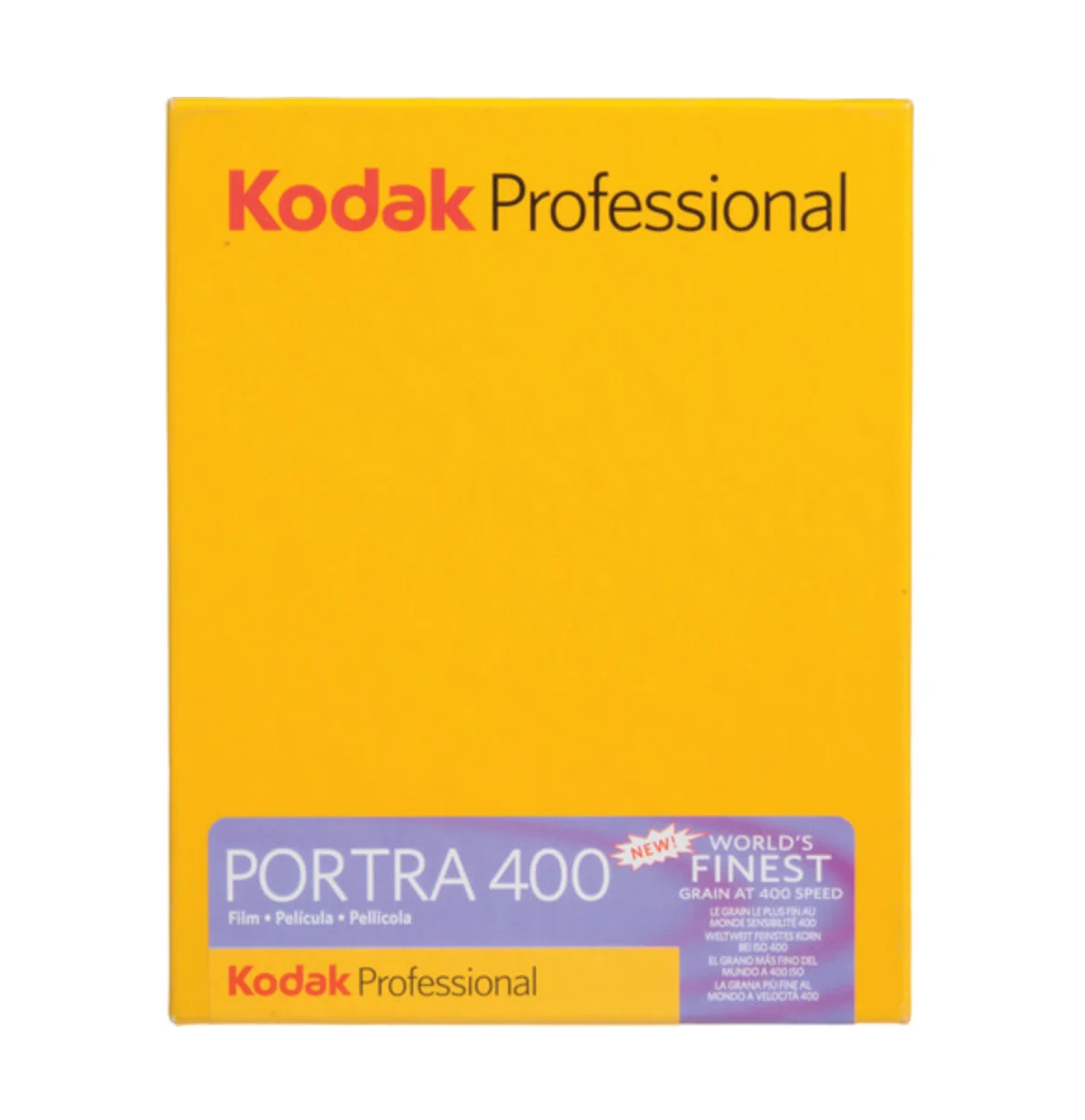 Kodak 4 x 5" Portra 400 Color Film (10 Sheets)