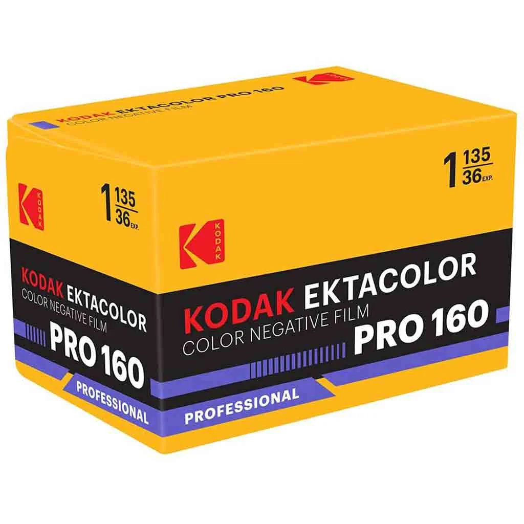 Kodak Ektacolor Pro 160 35mm Color Film Roll, 36 Exposures