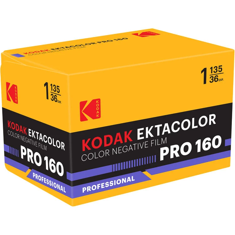 Kodak Ektacolor Pro 160 Color Negative Film 35mm 36EXP - Single Roll (Boxed)