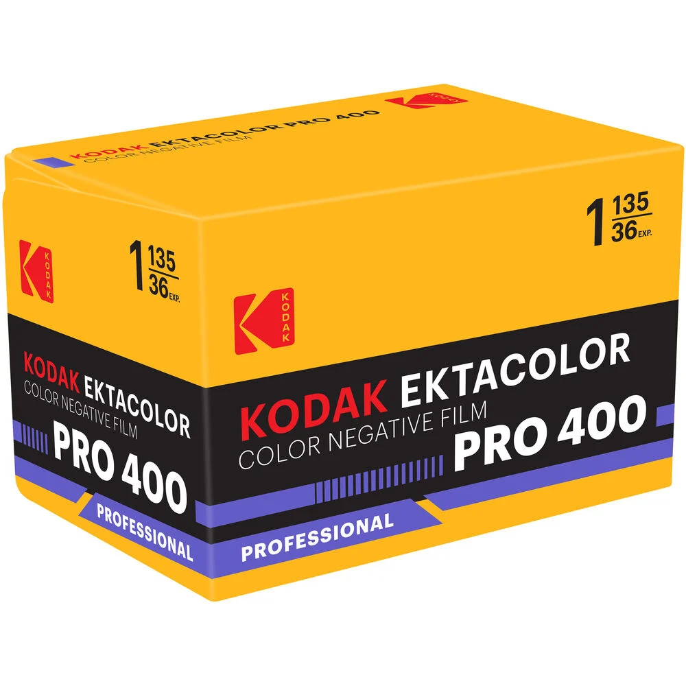 Kodak Ektacolor Pro 400 Color Negative Film 35mm 36EXP - Single Roll (Boxed)