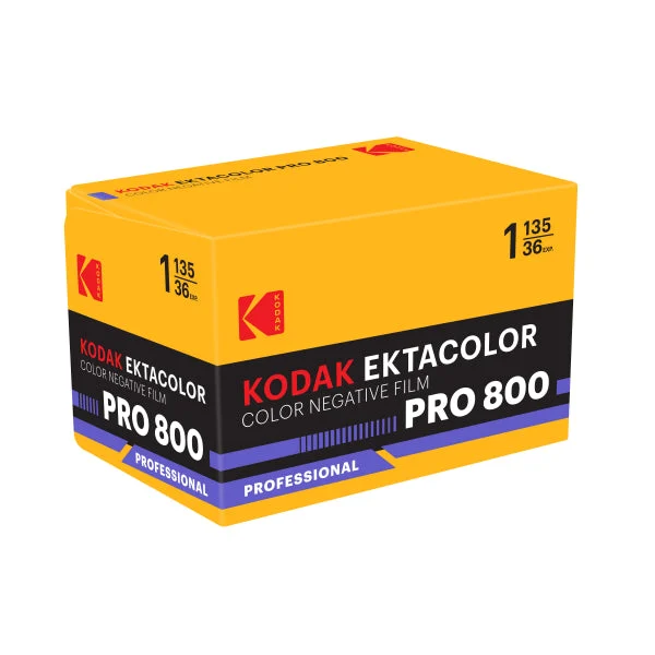 Kodak Ektacolor Pro 800 ISO 35mm x 36 exp. - Color Film