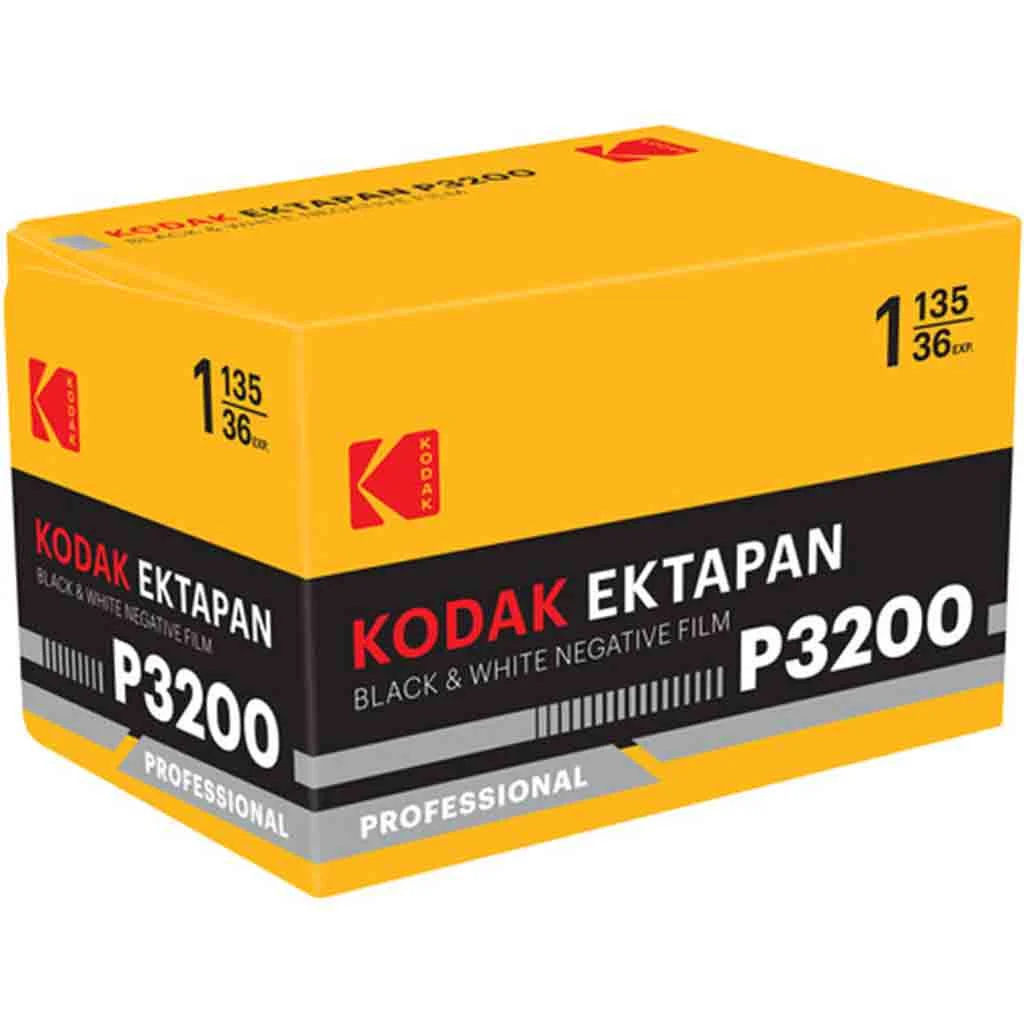 Kodak Ektapan 3200 35mm Black and White Film, 36 Exposures