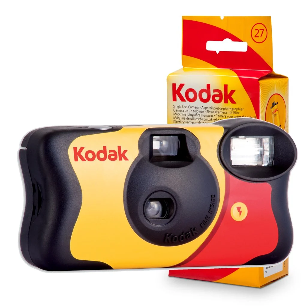 Kodak FunSaver Flash 27 Exp Single Use Disposable 35mm Camera