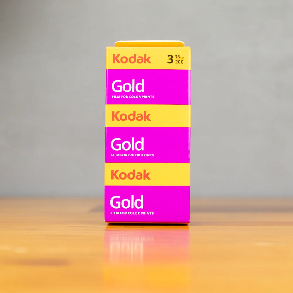 Kodak Gold 35mm 36 Exposure 3 Roll Pack