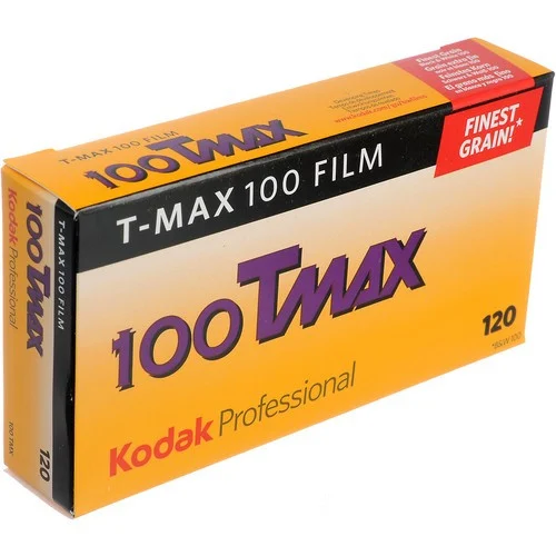 Kodak Professional T-Max 100 Black and White Negative Film - 120 5-Pack