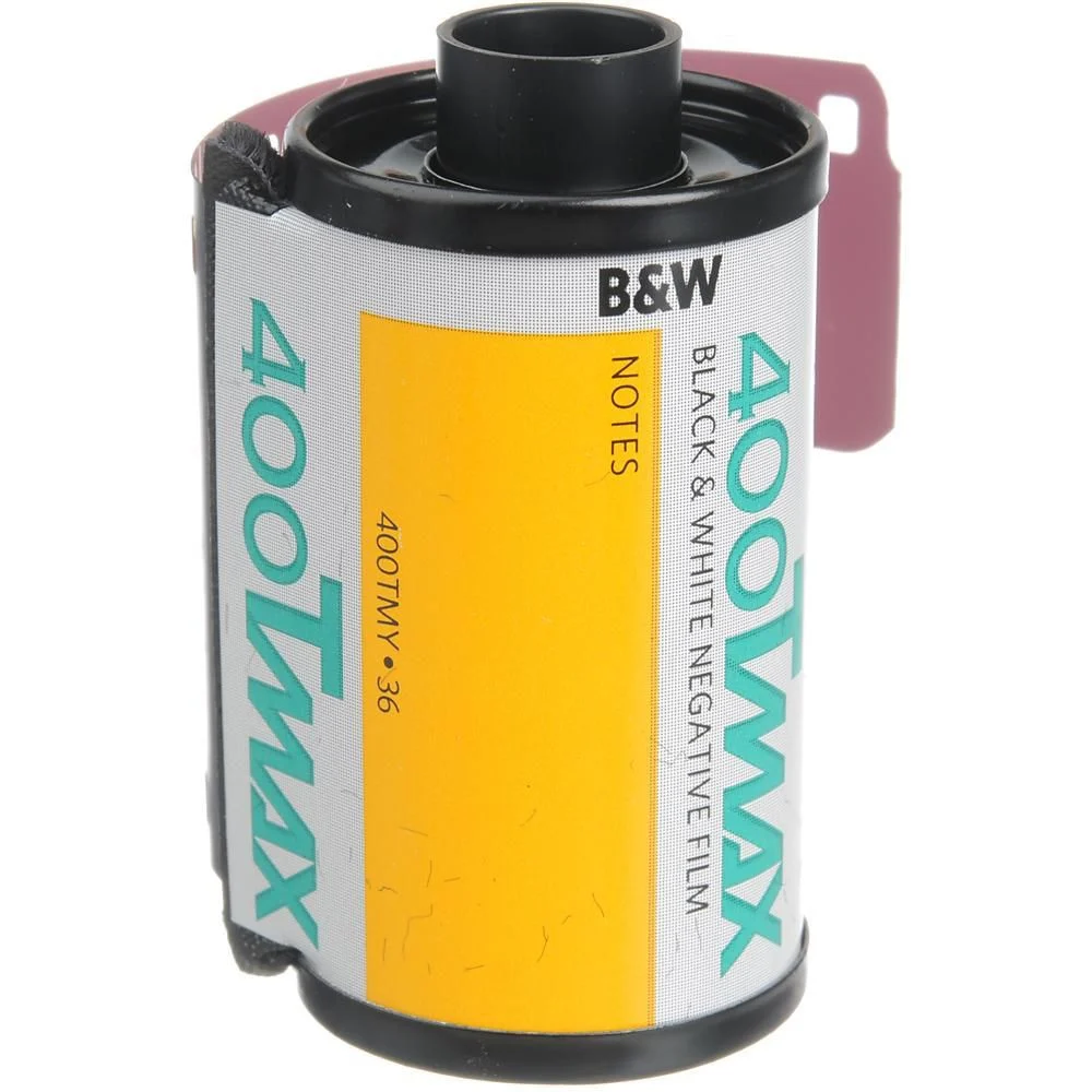 Kodak Professional T-Max 400 Black and White Negative Film - 35mm Roll Film - 36 Exposures