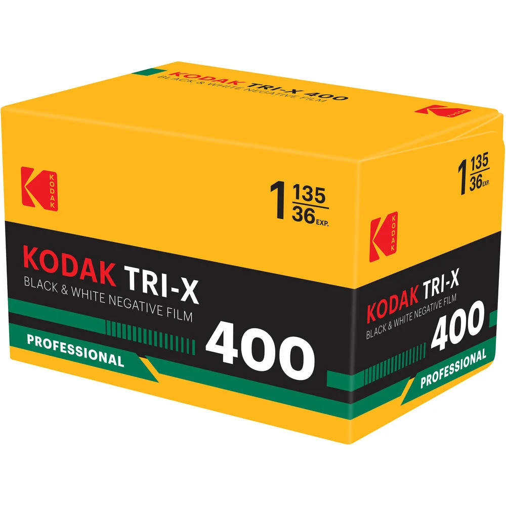 Kodak Professional Tri-X 400 Black and White Negative Film - 35mm Roll Film 36 Exposures