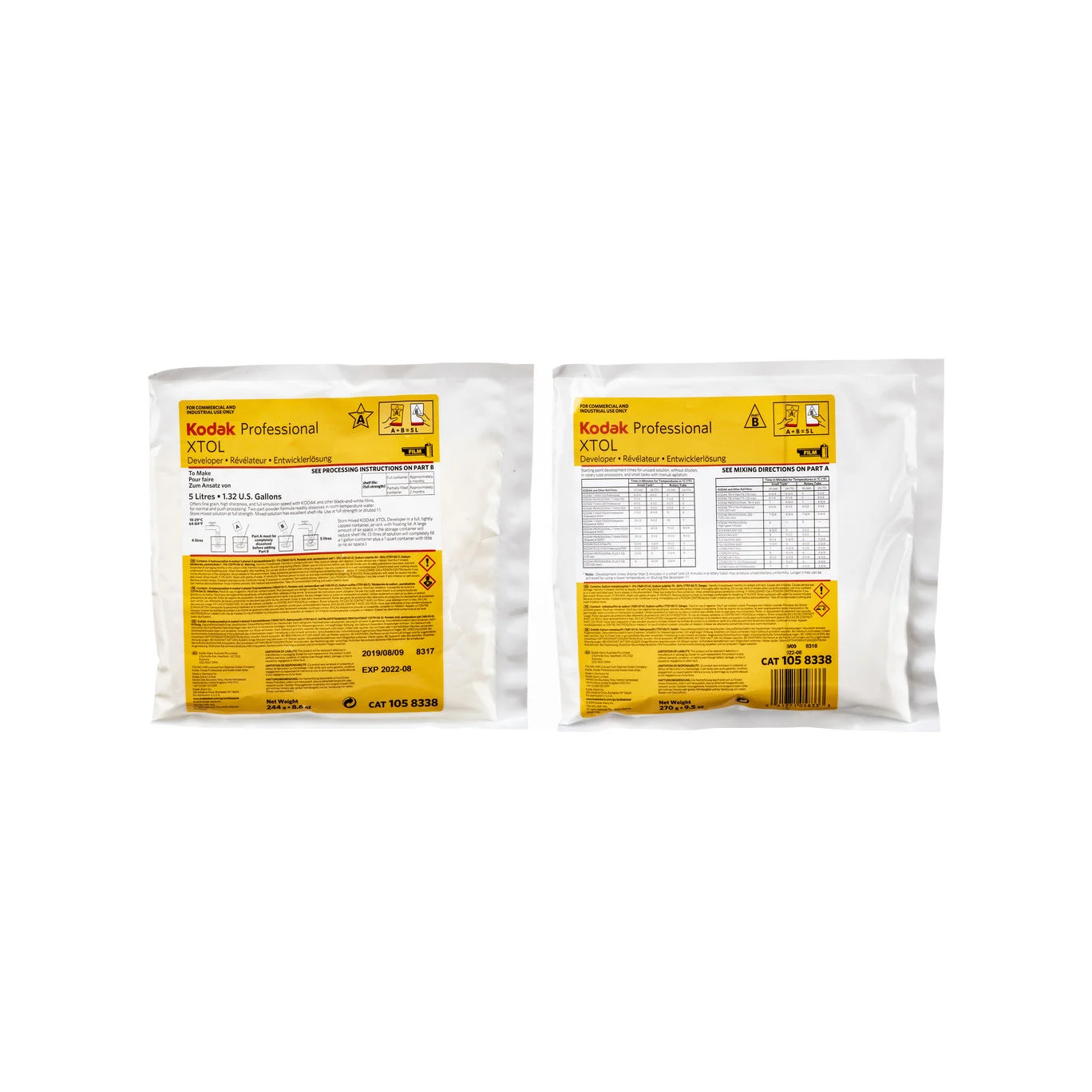 Kodak Professional XTOL Film Developer (To Make 5L)