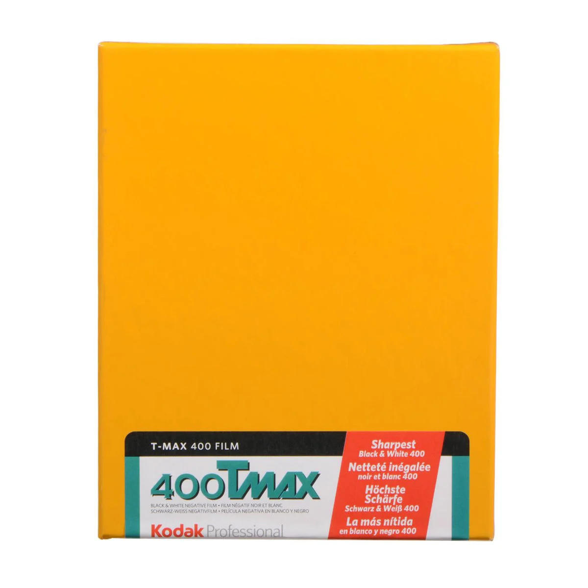 Kodak T-Max 400 Black and White 4x5 Film - 10 Sheets