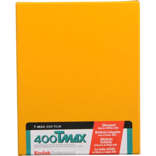 Kodak T-MAX 400 Black & White Film (4 x 5", 10 Sheets)