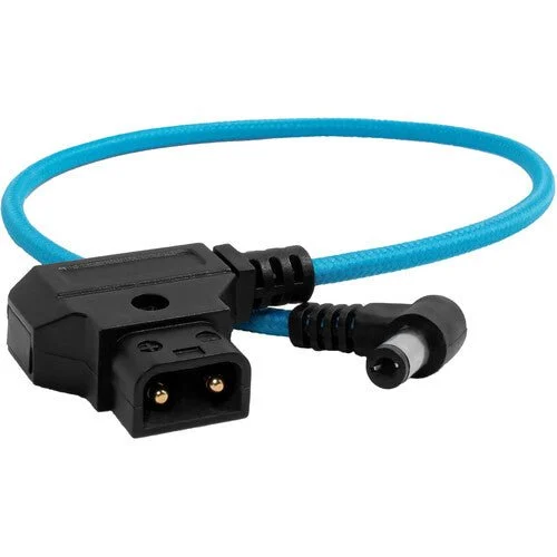 Kondor Blue Straight D-Tap to DC 2.5mm Right-Angle Cable (15”)