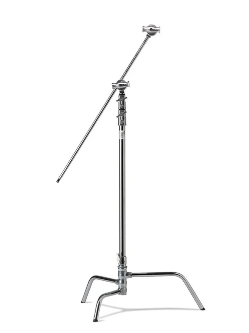 Kupo 40" Riser C-Stand Turtle Base Kit | Silver, 9.7'
