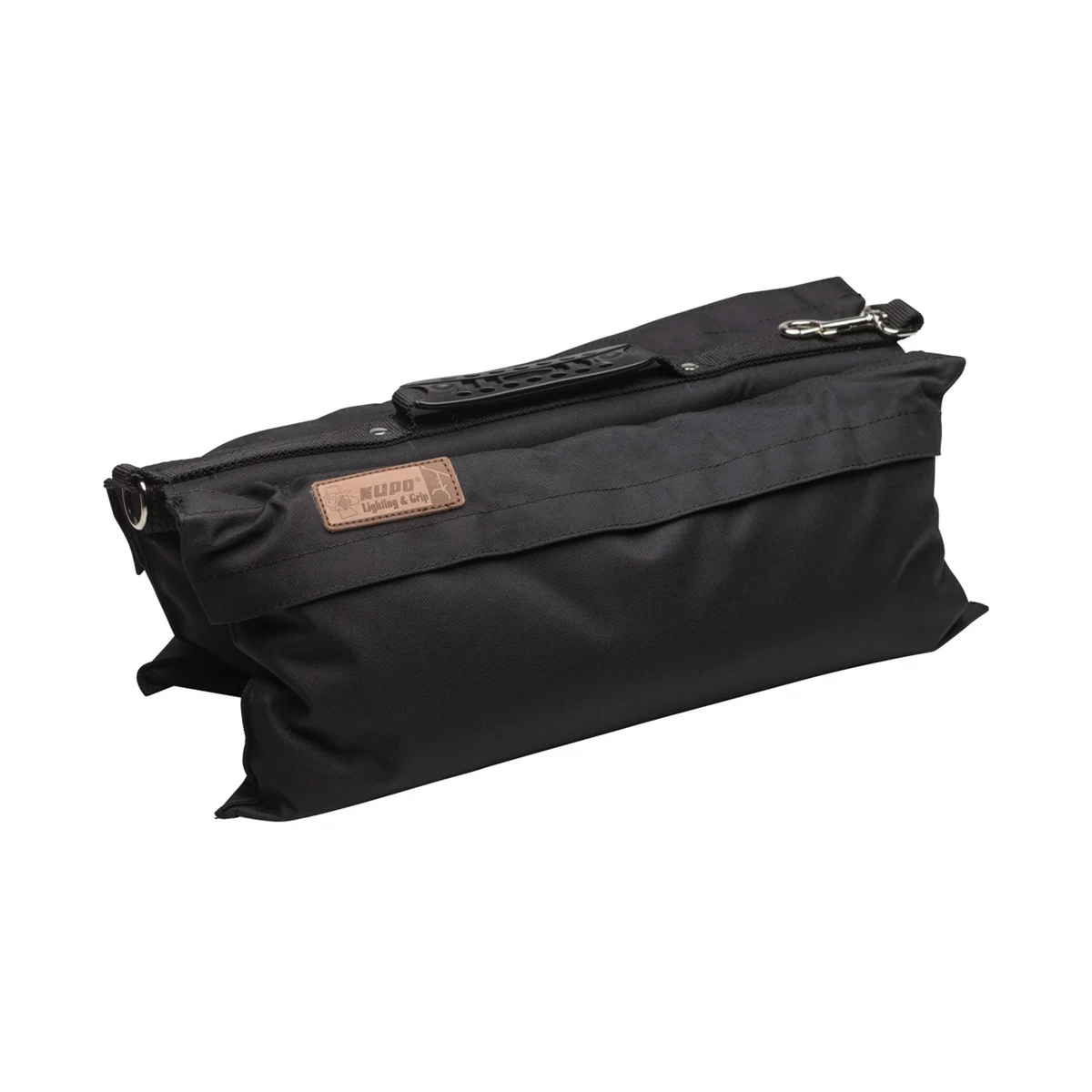 Kupo Hook and Loop Refillable 22.4 lb Sandbag, Empty - Black