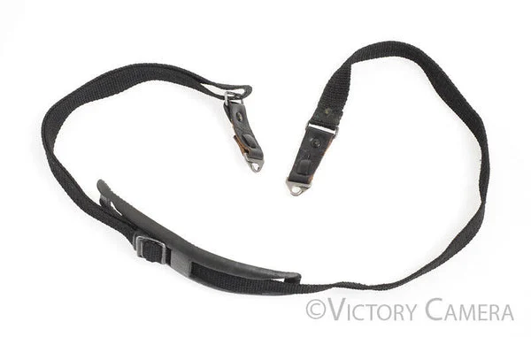 Leica Black Nylon Stap w/ QR Connectors for R / M3, M4, M6, etc. [EXC]