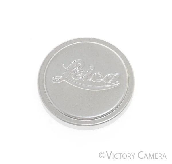 Leica Genuine Chrome A36 36mm Press On Lens Cap -Nice- [EXC]