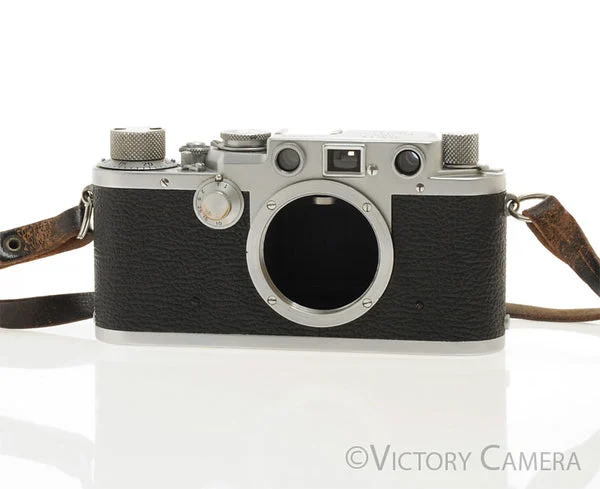 Leica IIIF Camera Color Dial Body -Clean and Working- [EXC-]