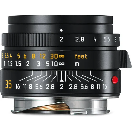 Leica M 35/2.0 Summicron ASPH Lens - Black