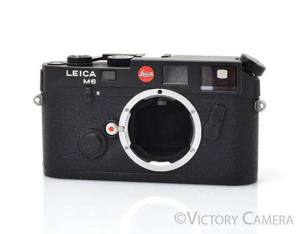Leica M6 Classic Black 35mm Rangefinder Camera Body [EXC]