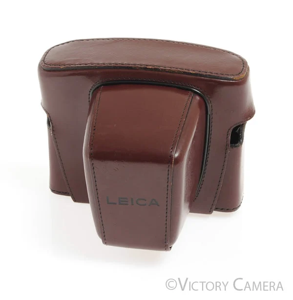 Leica R3 Ox Blood Red Leather Ever Ready Camera Case [EXC]