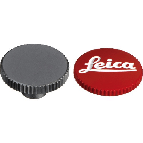 Leica Soft Release Button for M-System Cameras - 12mm, Red “Leica”