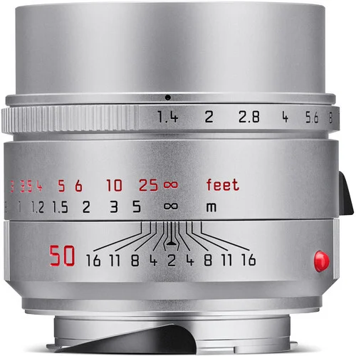 Leica Summilux-M 50mm f/1.4 Silver ASPH Lens