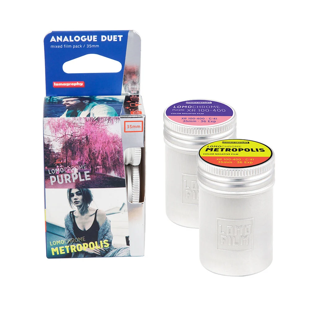 Lomography Analogue Duet - Mixed Film Pack - 35mm