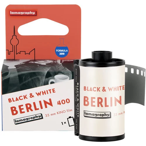Lomography Berlin Kino Black & White 400 ISO Film - 135-36