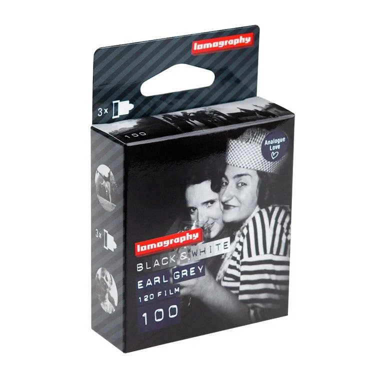 Lomography Earl Grey B&W 100 120 3 Pack