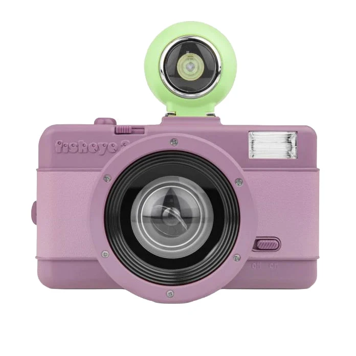 Lomography Fisheye No. 2 Point & Shoot 35mm Camera - Grape Jam