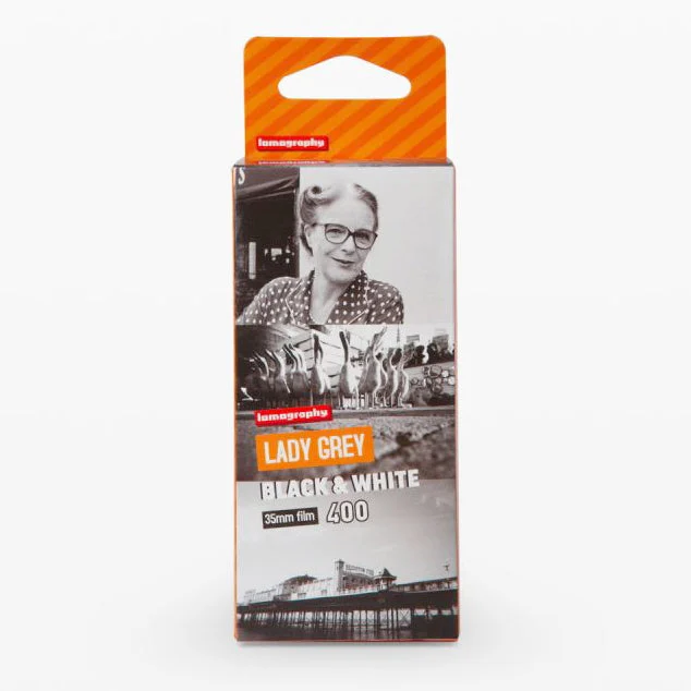 Lomography Lady Grey 400 Black and White - 35mm Roll Film - 36 Exposures