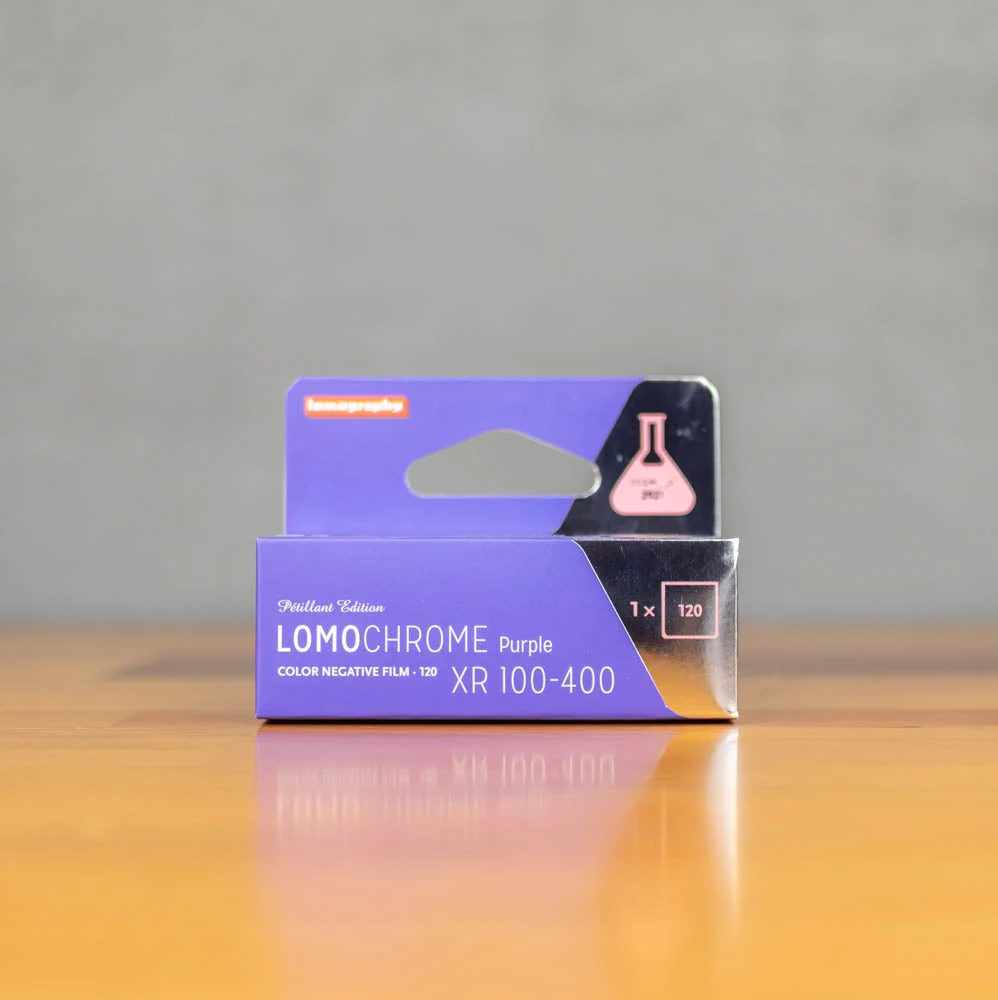 Lomography LomoChrome Purple Pétillant Edition ISO 100-400 120 Roll