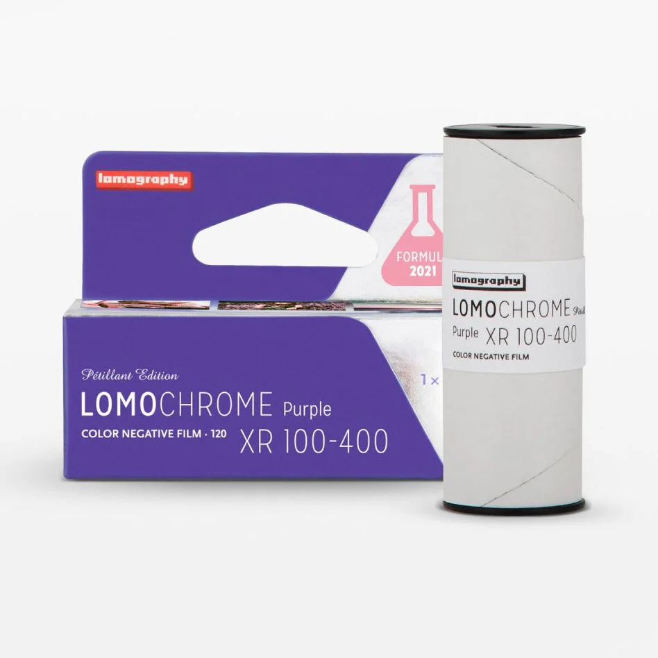 Lomography LomoChrome Purple PétillantXR 100-400 Color Negative Film - 120 Roll Film