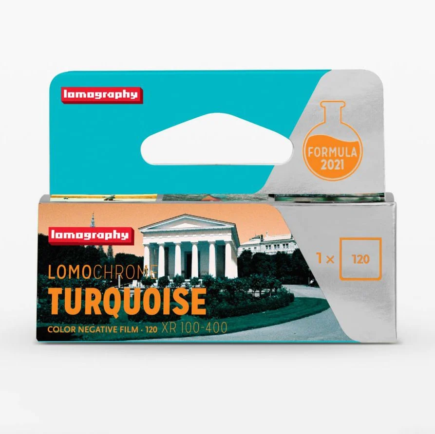 Lomography LomoChrome Turquoise XR 100-400 Film - 120 Roll Film