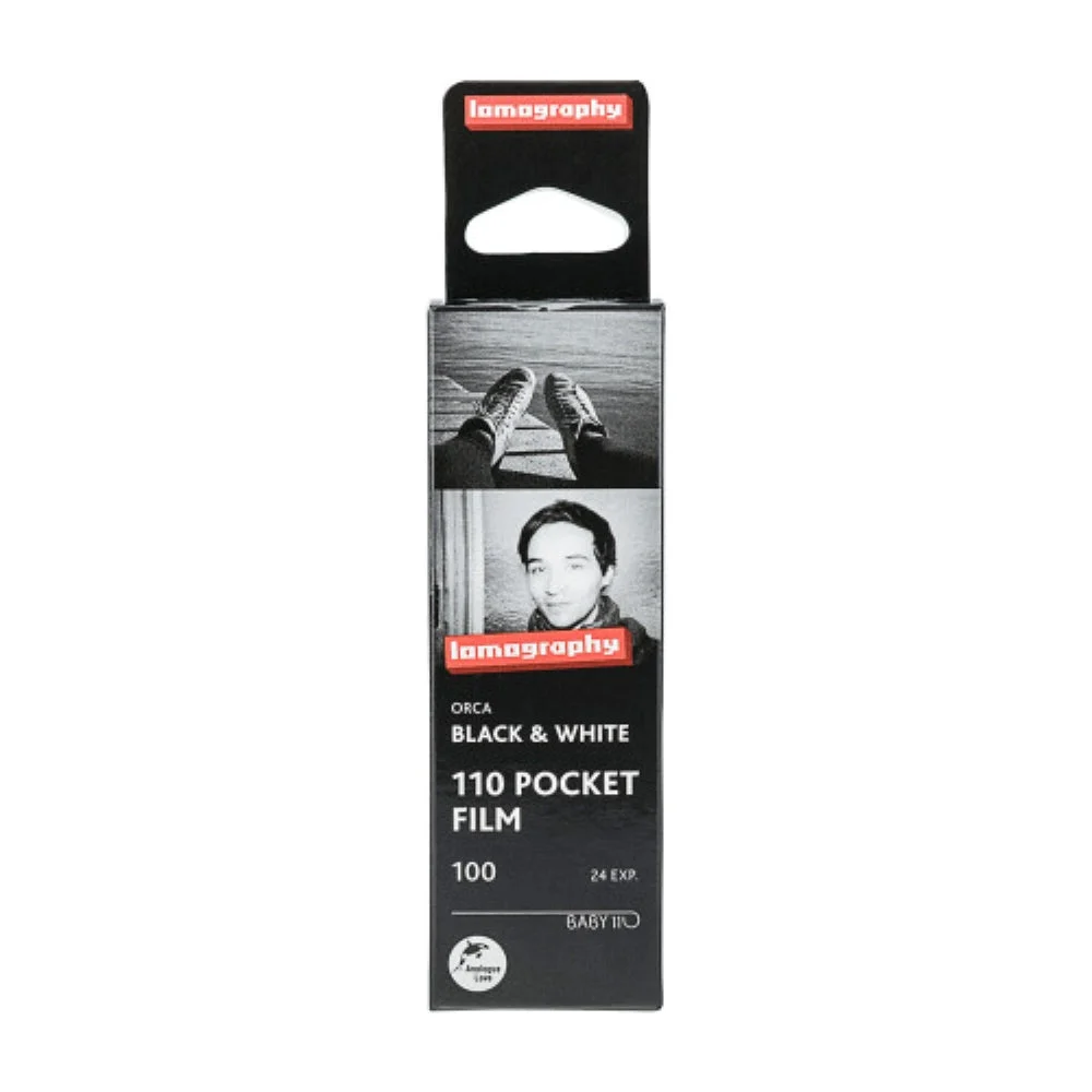 Lomography Orca Black and White Negative Film - 110 Cartridge - 24 Exposures