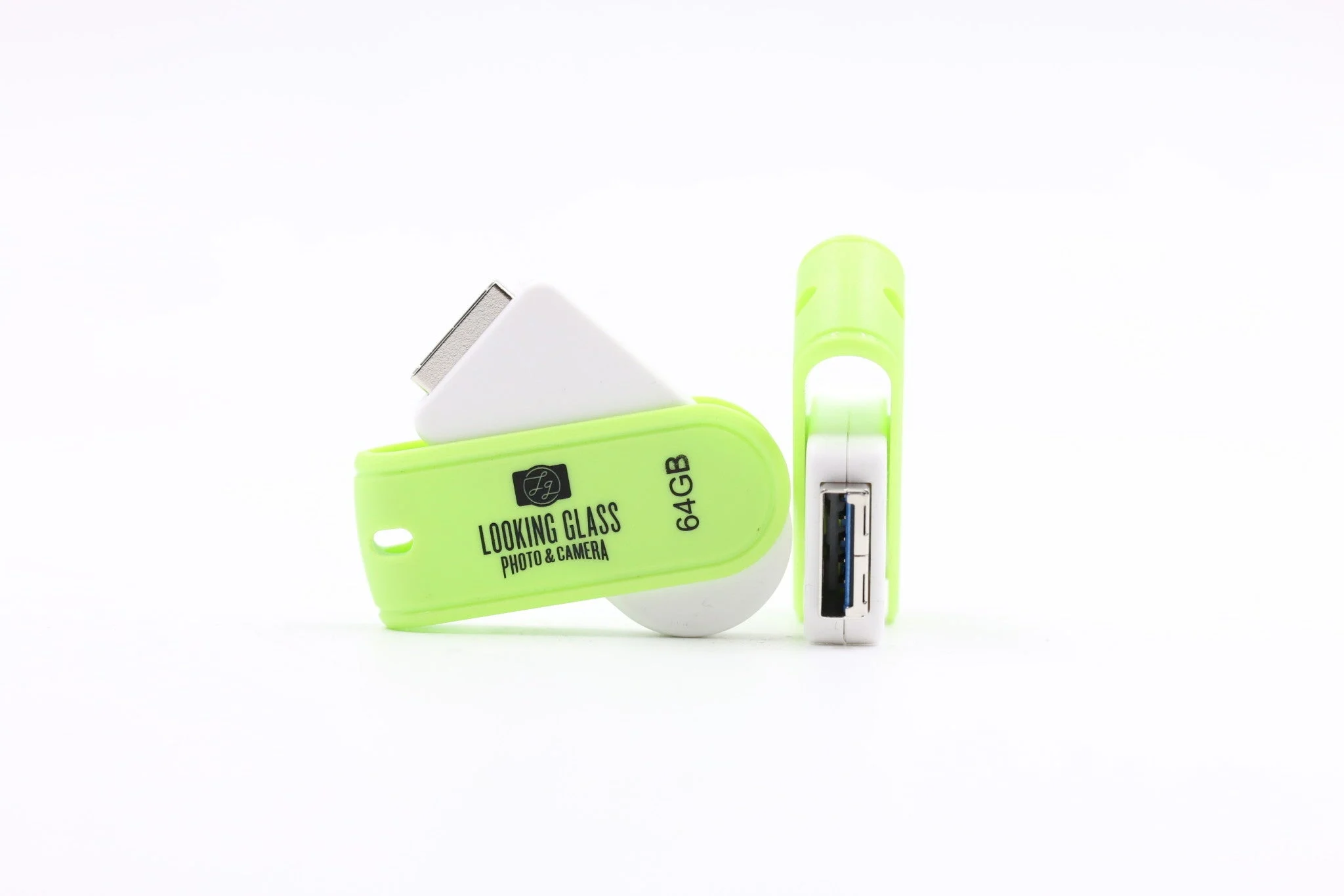 Looking Glass Photo 64GB USB Drive (Green)