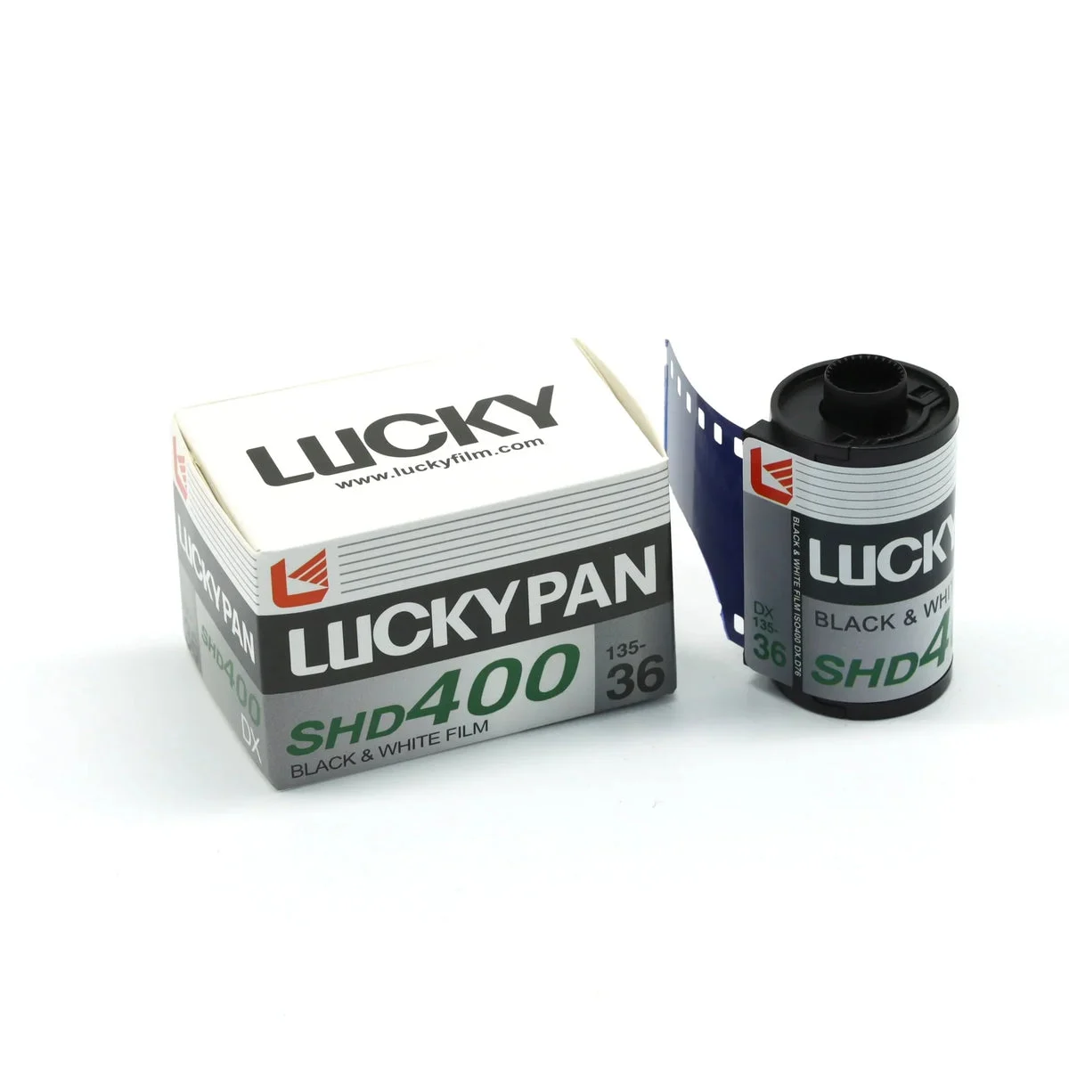 LUCKY Luckypan Film SHD400 B&W Negative DX Film (35mm Roll Film, 36 Exposures)
