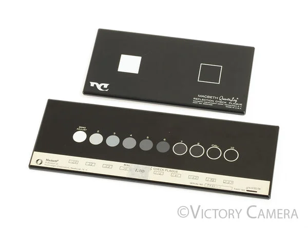 MacBeth QuantaLog Reflection Check Plaque [EXC+]