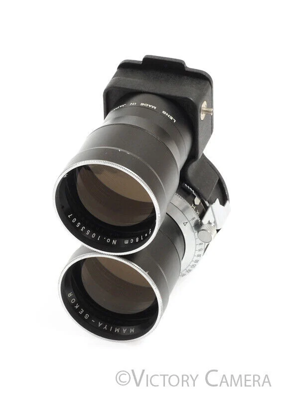 Mamiya 18cm 180mm f4.5 TLR Portrait Lens for C220 C330 C33 [EXC-]